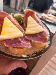 Alpargata de Jamón y Queso